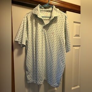 Rhoback Men’s large polo The Agave
